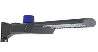 RAB A17XFU150 Field Adjustable LED Area Light (70W, 100W or 150W) Tunable White (3000K, 4000K or 5000K), Dusk to Dawn, 120-277 Volt, Type III Light, Straight Arm Pole Mount Included, DLC Premium